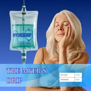 Myers Cocktail IV drip therapy with vitamins, minerals, electrolytes, and hydration for wellness and energy