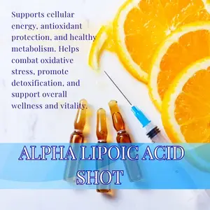 Alpha Lipoic Acid wellness injection designed to promote metabolism and antioxidant support.