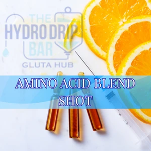 Amino Acid Blend Shot supporting metabolism, endurance, and overall wellness.